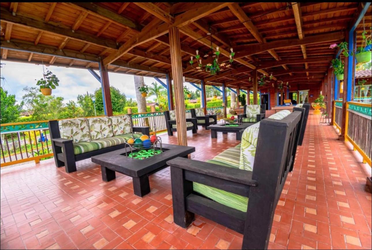 Finca Hotel El Ocaso Quimbaya Kültér fotó