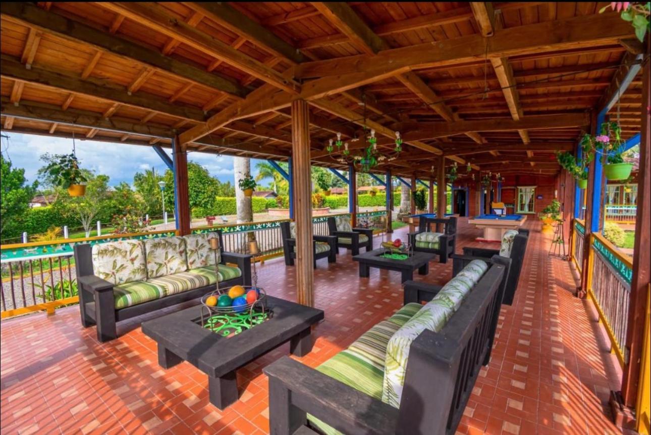 Finca Hotel El Ocaso Quimbaya Kültér fotó