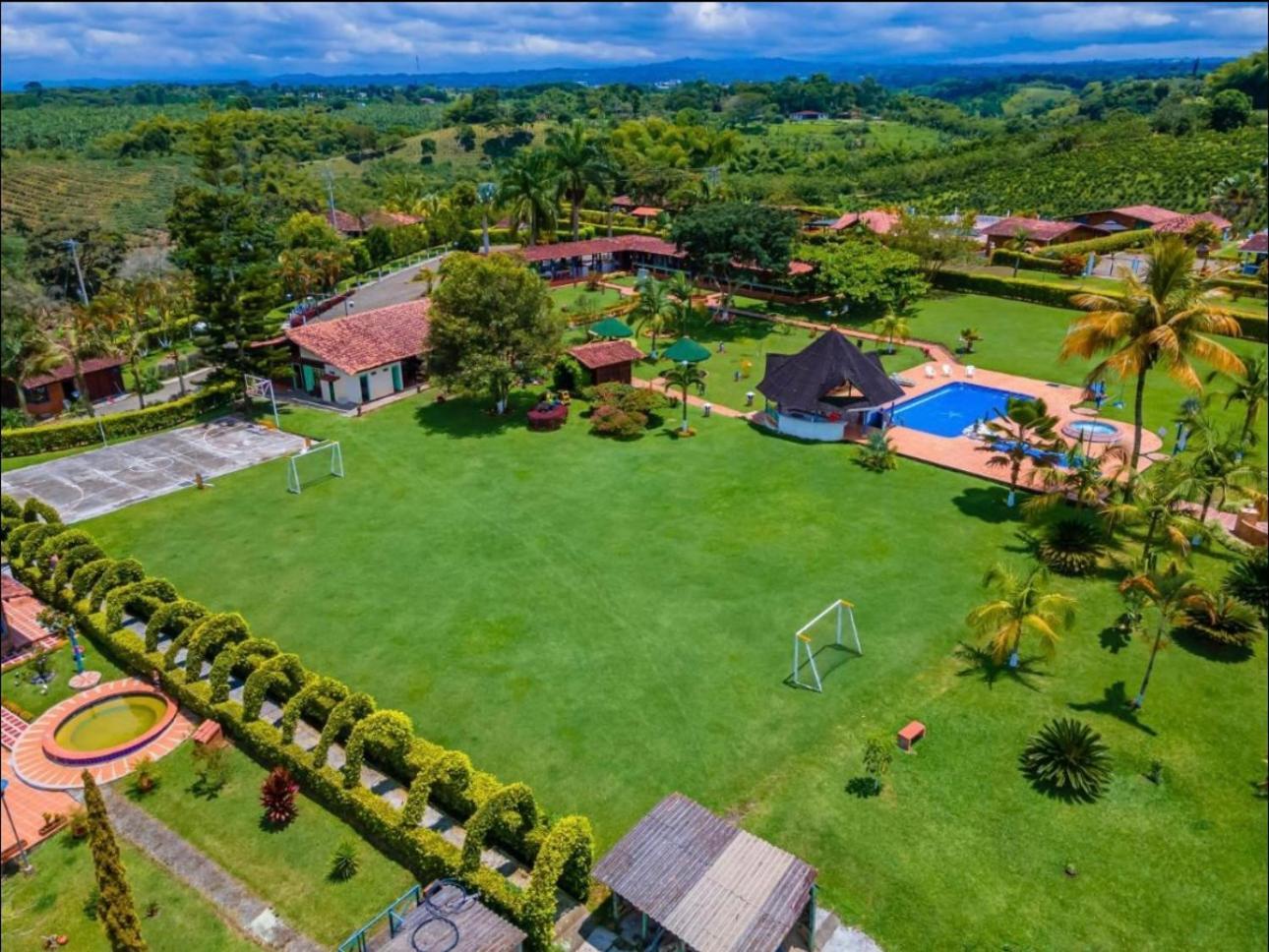 Finca Hotel El Ocaso Quimbaya Kültér fotó