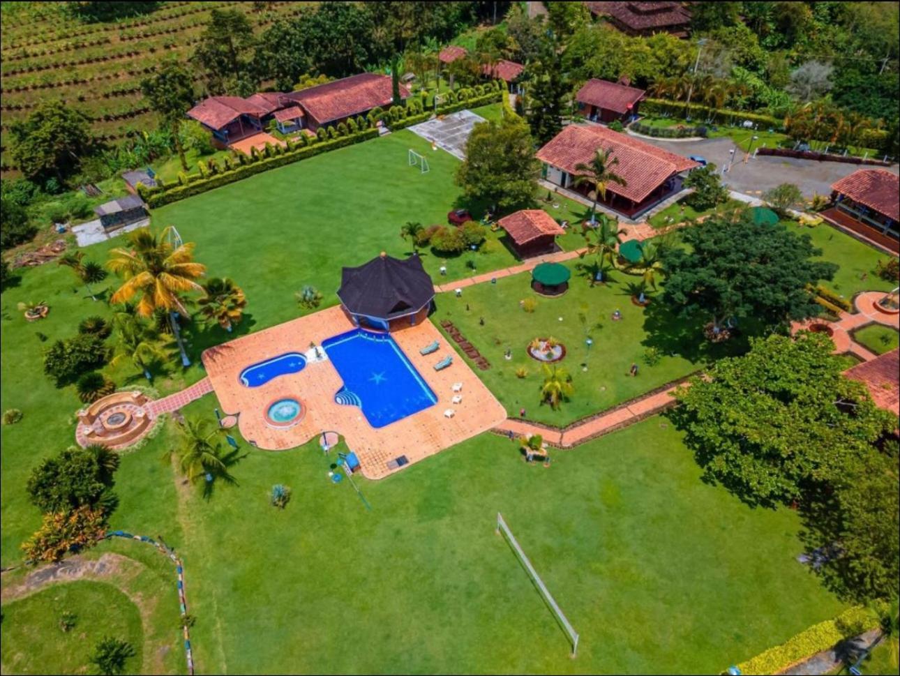 Finca Hotel El Ocaso Quimbaya Kültér fotó