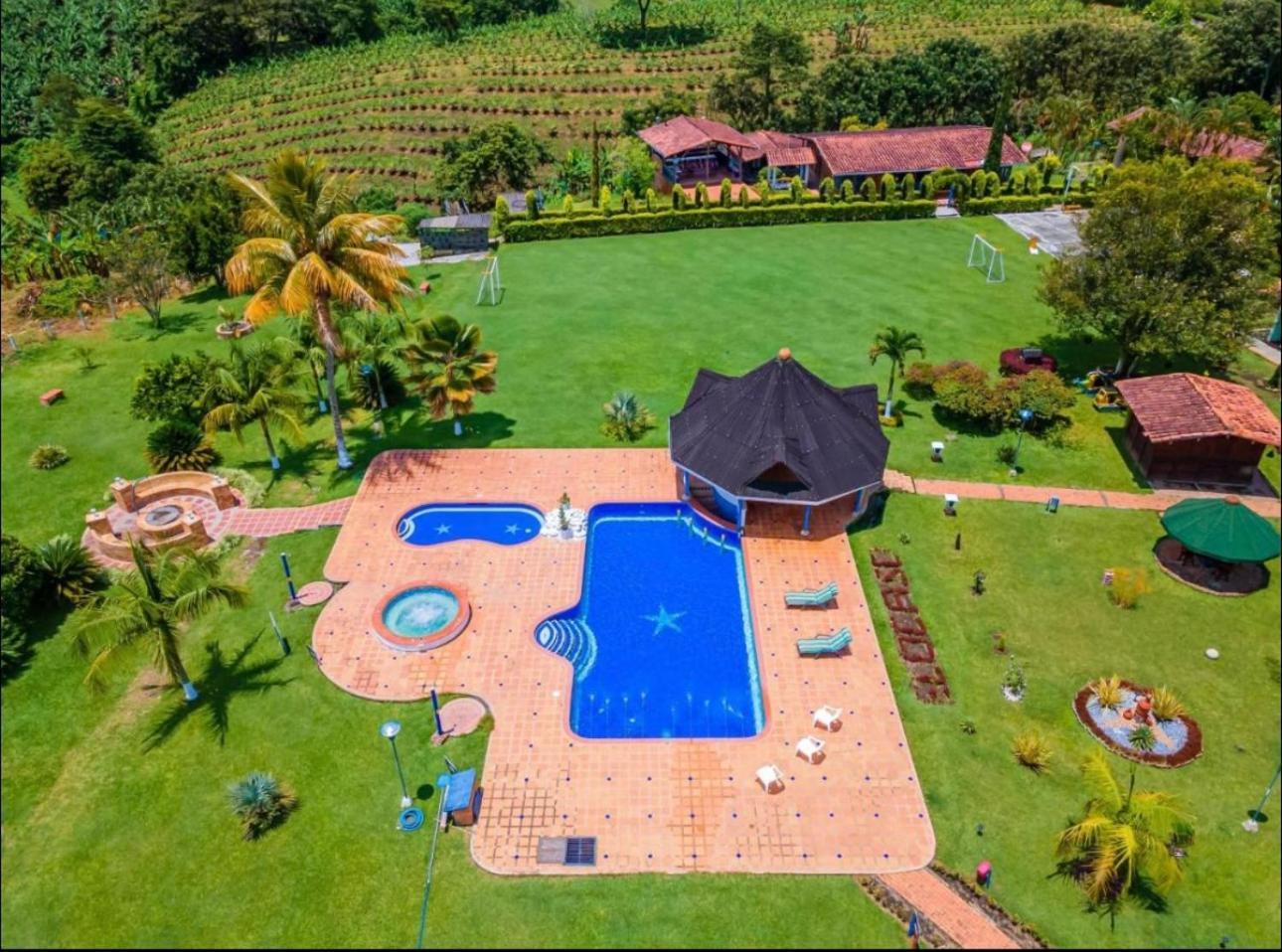 Finca Hotel El Ocaso Quimbaya Kültér fotó
